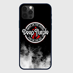 Чехол для iPhone 12 Pro Max Deep Purple, цвет: 3D-черный