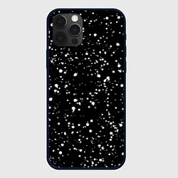 Чехол для iPhone 12 Pro Max Snow, цвет: 3D-черный