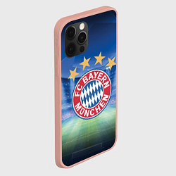 Чехол для iPhone 12 Pro Max Бавария Мюнхен, цвет: 3D-светло-розовый — фото 2