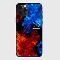 Чехол для iPhone 12 Pro Max MAZDA, цвет: 3D-черный