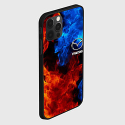 Чехол для iPhone 12 Pro Max MAZDA, цвет: 3D-черный — фото 2