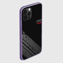 Чехол для iPhone 12 Pro Max AUDI, цвет: 3D-серый — фото 2