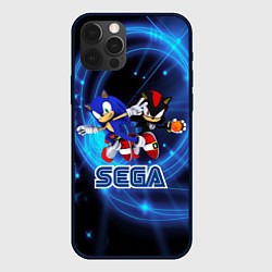 Чехол для iPhone 12 Pro Max Sonic SEGA, цвет: 3D-черный