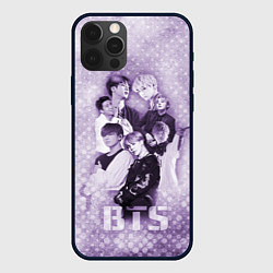 Чехол для iPhone 12 Pro Max BTS, цвет: 3D-черный