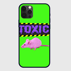 Чехол для iPhone 12 Pro Max Toxic, цвет: 3D-черный
