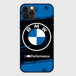 Чехол для iPhone 12 Pro Max BMW БМВ, цвет: 3D-черный