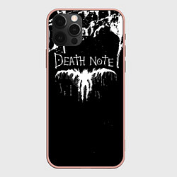 Чехол для iPhone 12 Pro Max Death Note, цвет: 3D-светло-розовый