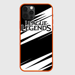 Чехол для iPhone 12 Pro Max League of Legends, цвет: 3D-красный