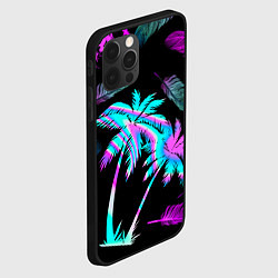 Чехол для iPhone 12 Pro Max Неоновое лето, цвет: 3D-черный — фото 2