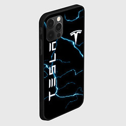 Чехол для iPhone 12 Pro Max TESLA, цвет: 3D-черный — фото 2
