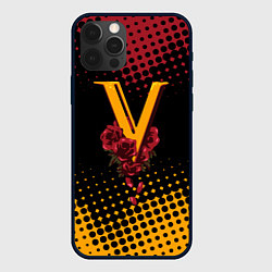 Чехол для iPhone 12 Pro Max CYBERPUNK 2077 VALENTINO, цвет: 3D-черный