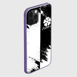Чехол для iPhone 12 Pro Max ЧЁРНЫЙ КЛЕВЕР BLACK CLOVER, цвет: 3D-серый — фото 2