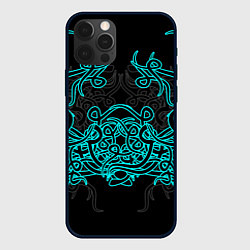 Чехол для iPhone 12 Pro Max Узоры магия, цвет: 3D-черный