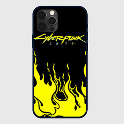 Чехол для iPhone 12 Pro Max CYBERPUNK 2077, цвет: 3D-черный