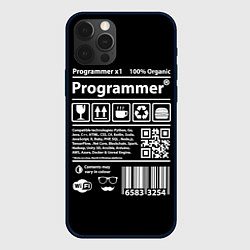 Чехол для iPhone 12 Pro Max Programmer, цвет: 3D-черный