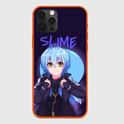 Чехол для iPhone 12 Pro Max Slime, цвет: 3D-красный