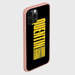 Чехол для iPhone 12 Pro Max Quentin Tarantino, цвет: 3D-светло-розовый — фото 2