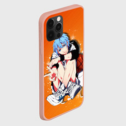 Чехол для iPhone 12 Pro Max Баскетбол Куроко, цвет: 3D-светло-розовый — фото 2
