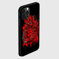 Чехол для iPhone 12 Pro Max Death Samurai, цвет: 3D-черный — фото 2
