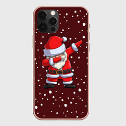 Чехол для iPhone 12 Pro Max Dab-Santa, цвет: 3D-светло-розовый