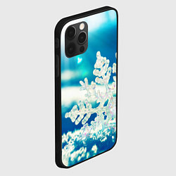 Чехол для iPhone 12 Pro Max Снег, цвет: 3D-черный — фото 2