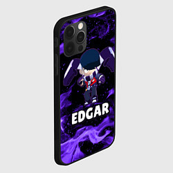 Чехол для iPhone 12 Pro Max BRAWL STARS EDGAR, цвет: 3D-черный — фото 2