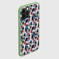 Чехол для iPhone 12 Pro Max Коронавирус, цвет: 3D-салатовый — фото 2