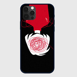 Чехол для iPhone 12 Pro Max Любовь, цвет: 3D-черный
