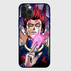 Чехол для iPhone 12 Pro Max Хисока Hunter x Hunter, цвет: 3D-черный