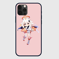 Чехол для iPhone 12 Pro Max Paimon, цвет: 3D-черный