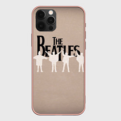 Чехол для iPhone 12 Pro Max The Beatles, цвет: 3D-светло-розовый