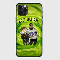 Чехол для iPhone 12 Pro Max Репер - OG Buda, цвет: 3D-черный