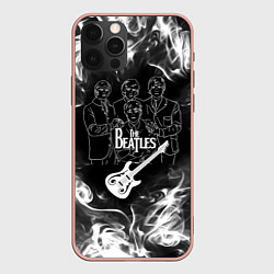 Чехол для iPhone 12 Pro Max The Beatles, цвет: 3D-светло-розовый