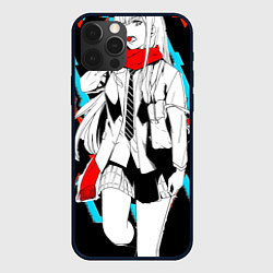 Чехол для iPhone 12 Pro Max Darling in the Franxx, цвет: 3D-черный