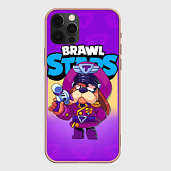 Чехол для iPhone 12 Pro Max Генерал Гавс - Brawl Stars, цвет: 3D-светло-розовый