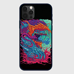 Чехол для iPhone 12 Pro Max Hyper beast art, цвет: 3D-черный