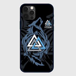 Чехол для iPhone 12 Pro Max Волк Фенрир, цвет: 3D-черный
