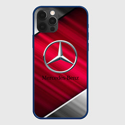 Чехол для iPhone 12 Pro Max MERCEDES BENZ S, цвет: 3D-тёмно-синий