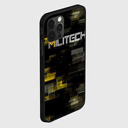 Чехол для iPhone 12 Pro Max MILITECH камуфляж Cyberpunk 2077, цвет: 3D-черный — фото 2