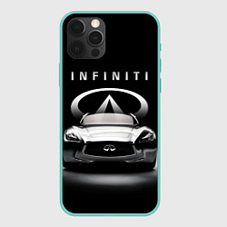 Чехол для iPhone 12 Pro Max INFINITI, цвет: 3D-мятный