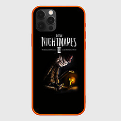 Чехол для iPhone 12 Pro Max Little Nightmares 2 СТОРОЖ, цвет: 3D-красный