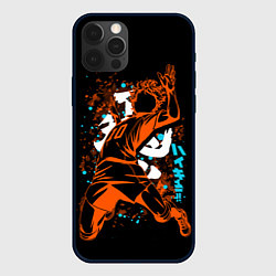 Чехол для iPhone 12 Pro Max ВОЛЕЙБОЛ!! HAIKYUU!!, цвет: 3D-черный