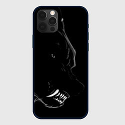 Чехол для iPhone 12 Pro Max Wolf, цвет: 3D-черный