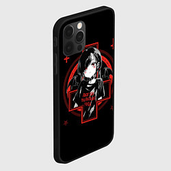 Чехол для iPhone 12 Pro Max SATANIC, цвет: 3D-черный — фото 2