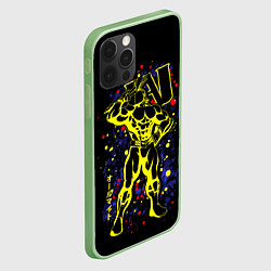 Чехол для iPhone 12 Pro Max Всемогущий, Моя геройская акад, цвет: 3D-салатовый — фото 2