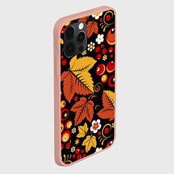 Чехол для iPhone 12 Pro Max ХОХЛОМА, цвет: 3D-светло-розовый — фото 2