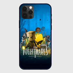 Чехол для iPhone 12 Pro Max LITTLE NIGHTMARES 2, цвет: 3D-черный