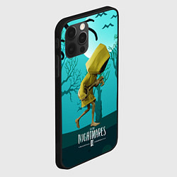 Чехол для iPhone 12 Pro Max Little Nightmares 2, цвет: 3D-черный — фото 2