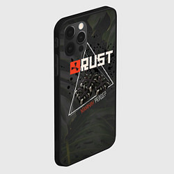 Чехол для iPhone 12 Pro Max Rust Мамкин Рейдер Раст, цвет: 3D-черный — фото 2