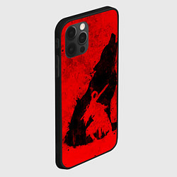 Чехол для iPhone 12 Pro Max DARK SOULS ТЁМНЫЕ ДУШИ, цвет: 3D-черный — фото 2